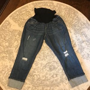 Motherhood Maternity Jeans - Motherhood Maternity Crop Jeans Motherhood Maternity Jeans - Motherhood Maternity Crop Jeans